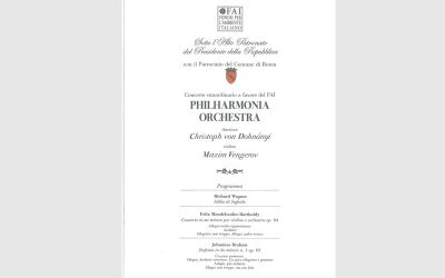 PHILHARMONIA ORCHESTRA SPECIAL CONCERT